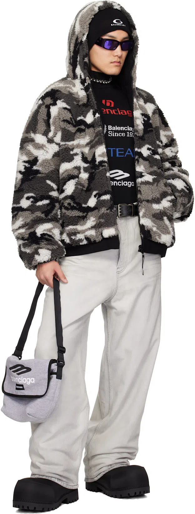 BALENCIAGA Alaska Low Snow Boots In Black