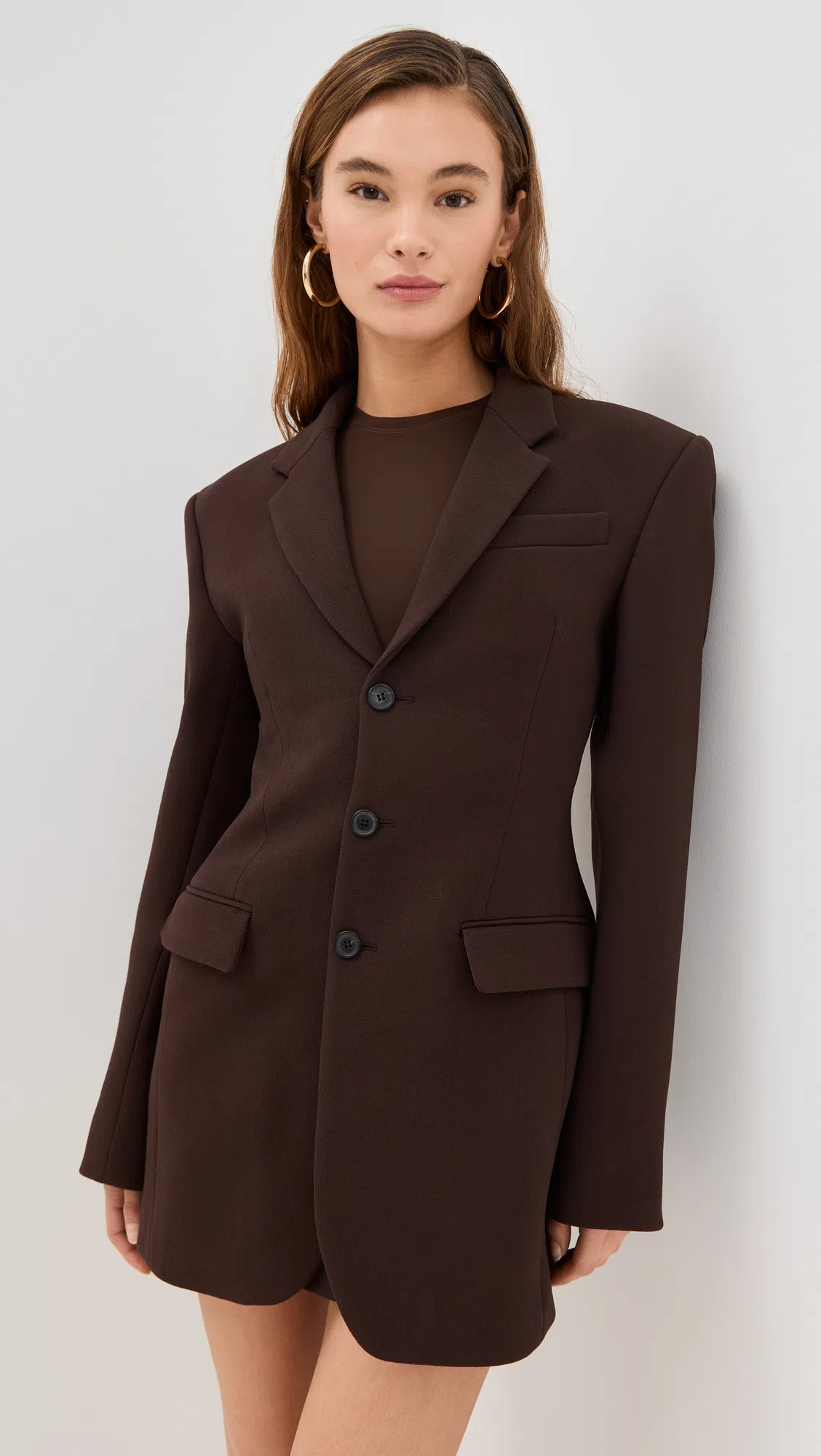 WARDROBE.NYC X Hailey Bieber Neutral Tank Top In Off White