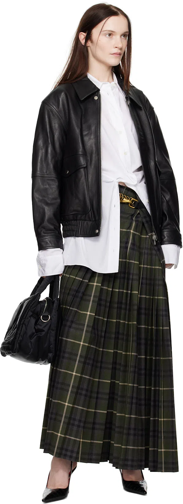 ANN DEMEULEMEESTER White Daria Drop Shoulder Shirt In 001 White