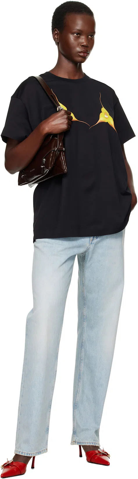 GIVENCHY Voyou Pointed Toe Slingback Pump In Red