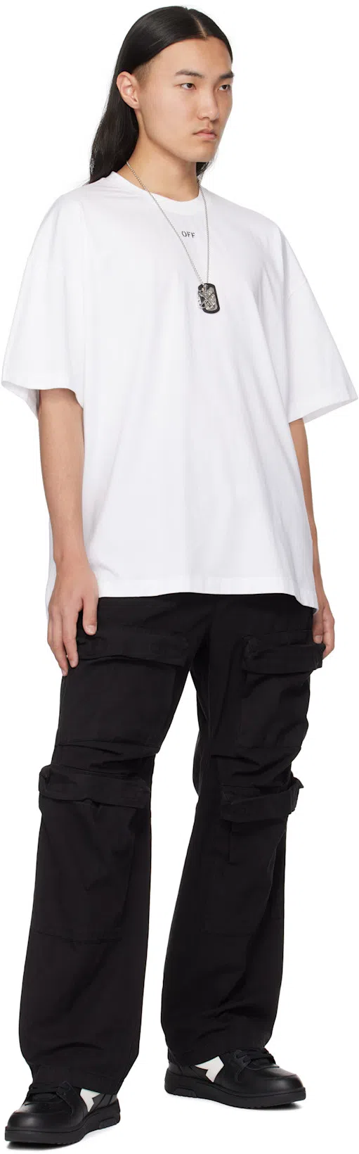 OFF-WHITE Off White™ Out Of Office Black Low Trainer