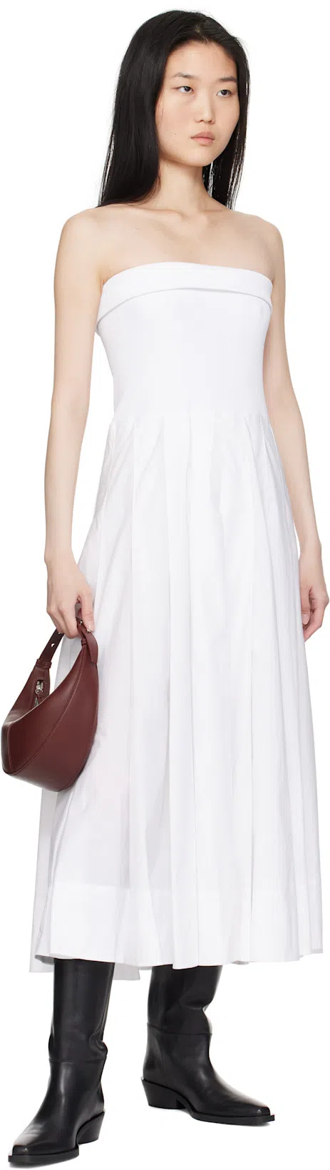 PROENZA SCHOULER Bronco Leather Tall Boots In Black