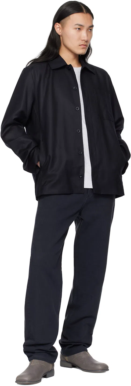 APC A.p.c. Raymond T Shirt With Embroidered Logo In White