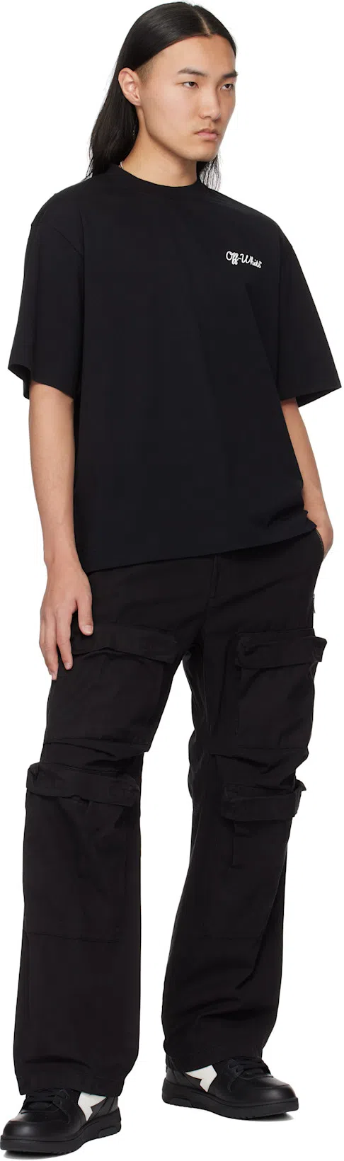 OFF-WHITE Off White™ Out Of Office Black Low Trainer