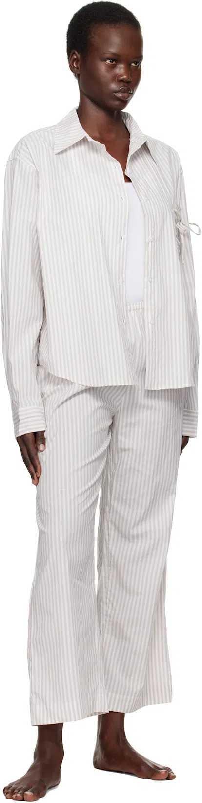 TOTÊME Ribbed Tank Top In White