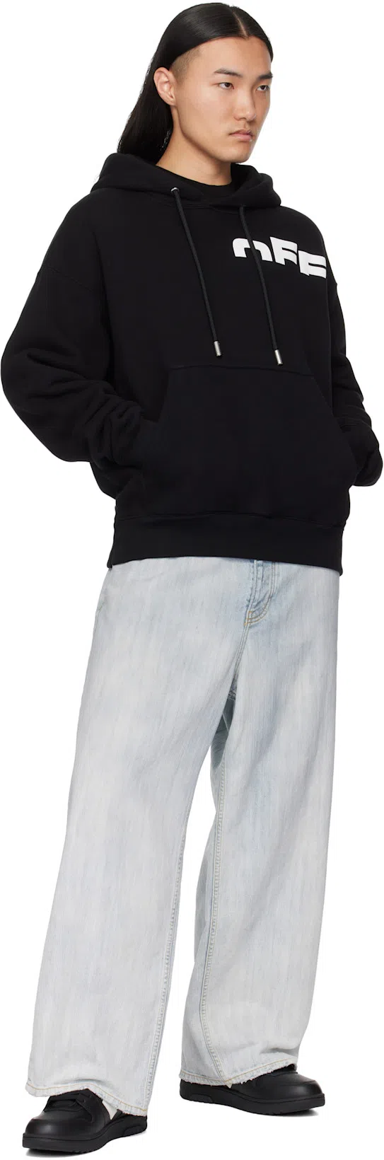 OFF-WHITE Off White™ Out Of Office Black Low Trainer