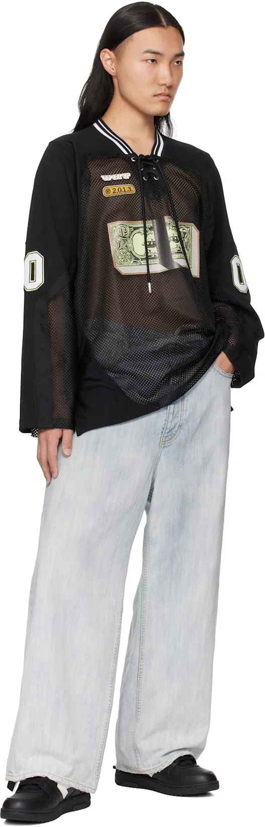 OFF-WHITE Off White™ Out Of Office Black Low Trainer