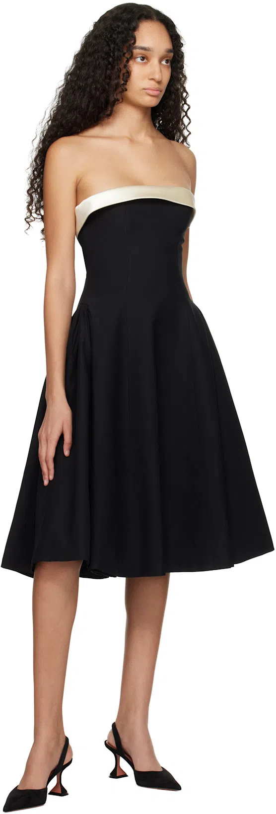 AMINA MUADDI Women's Holly Leather Slingback Pumps In Multi