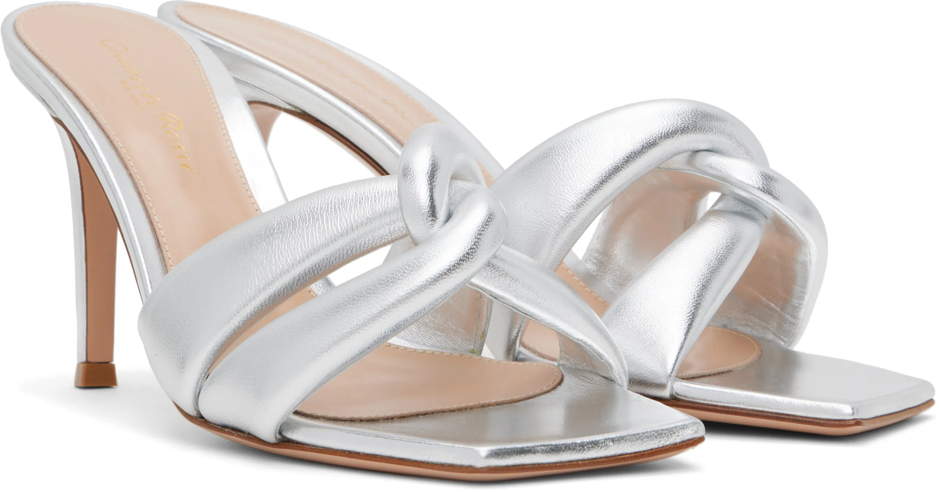 FLEUR DU MAL Stud-detail Side-slit Midi Dress In 0100 Black