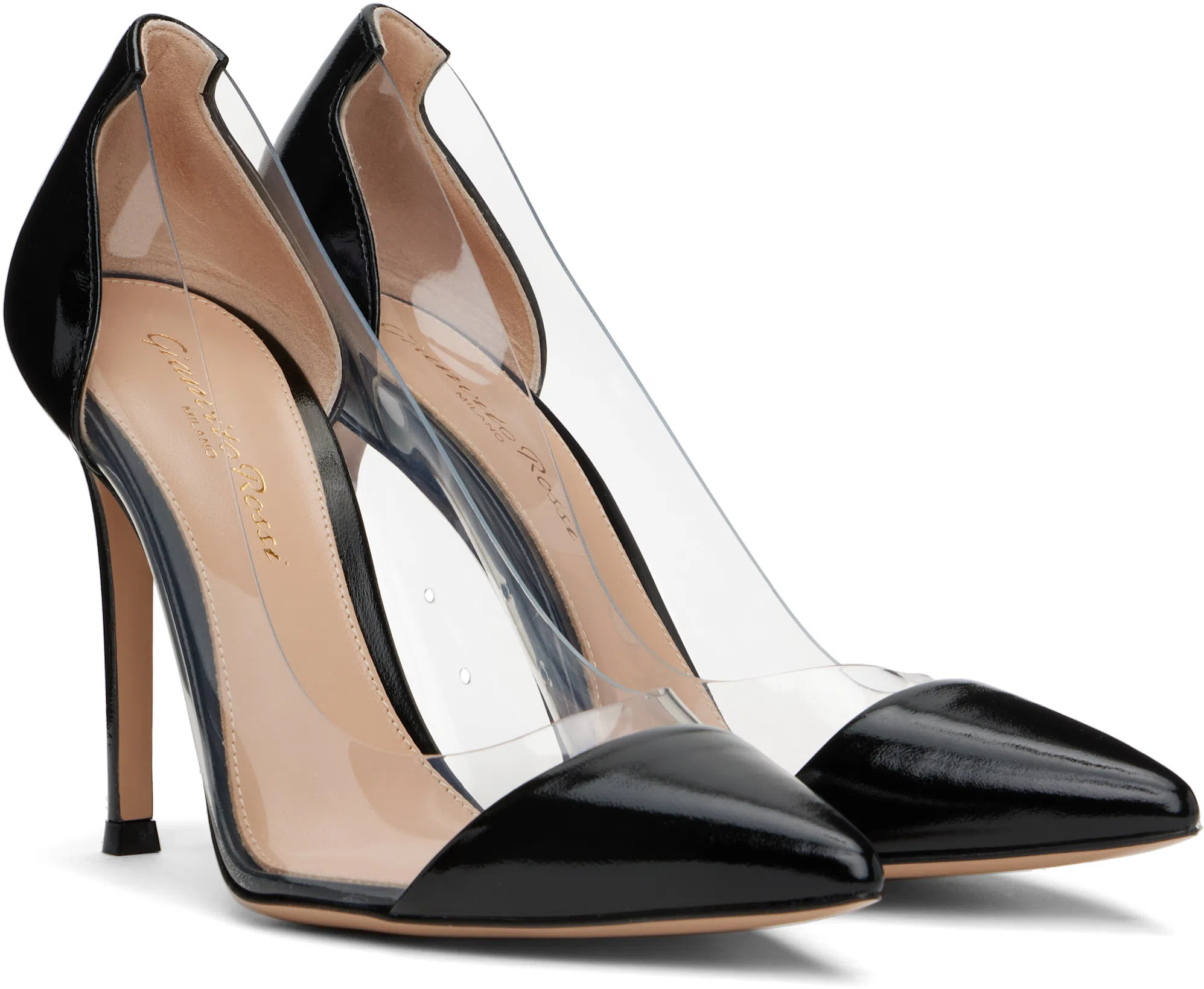 FLEUR DU MAL Stud-detail Side-slit Midi Dress In 0100 Black