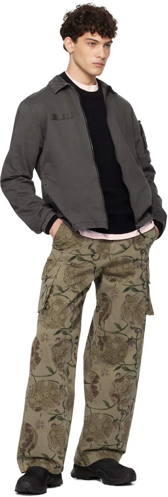 STONE ISLAND Sweater With Logo In Blue