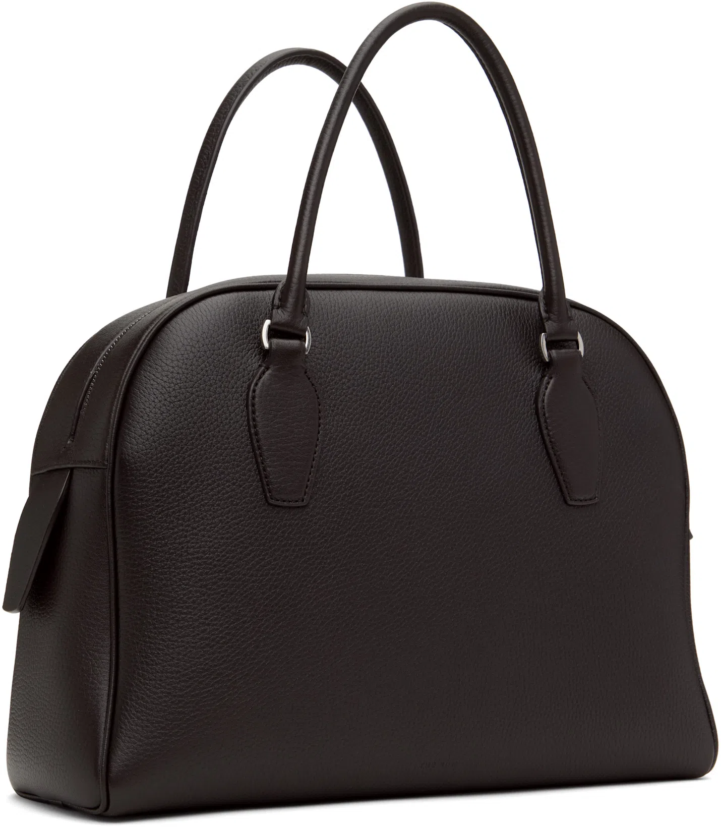 THE ROW Woman Lace-up Shoes Black Size 7.5 Leather