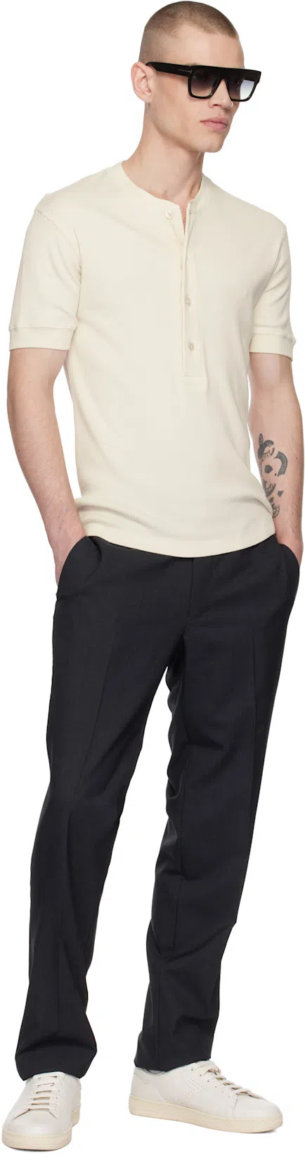 TOM FORD Radcliffe Low-top Sneakers In White