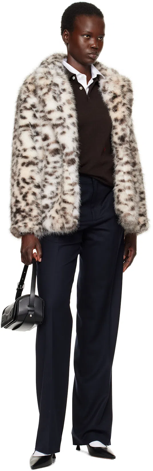 GIANVITO ROSSI Ascent Pointed Sling Sandals In Black