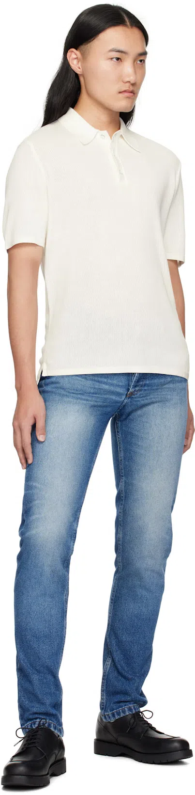 APC A.p.c. Straight Leg Jeans In Blue