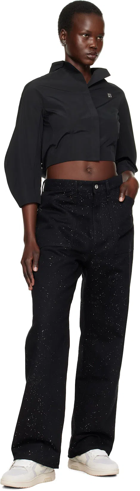 OFF-WHITE Bicolor Mini Arrow Earrings In Gold/silver