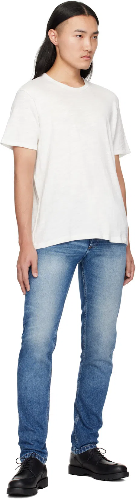 APC A.p.c. Straight Leg Jeans In Blue