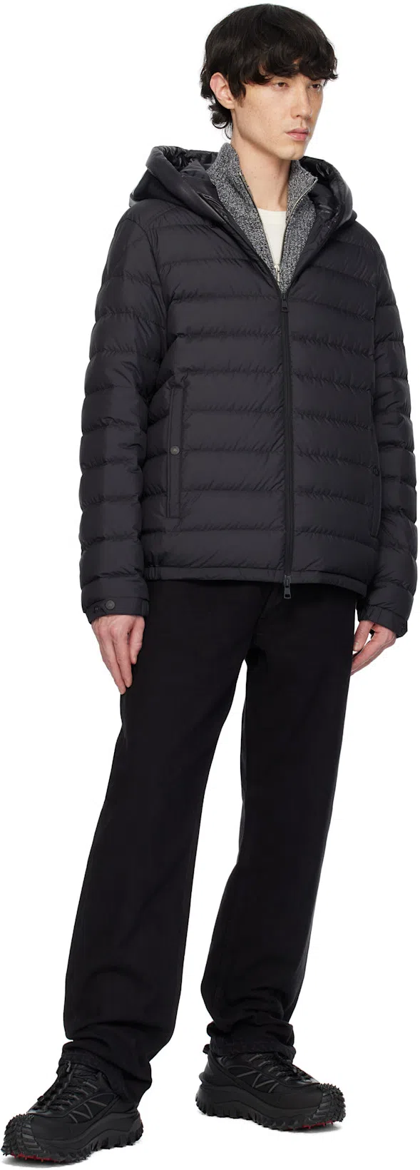 MONCLER Trailgrip Gtx Polyamide Sneakers Chunky Sole In Multi