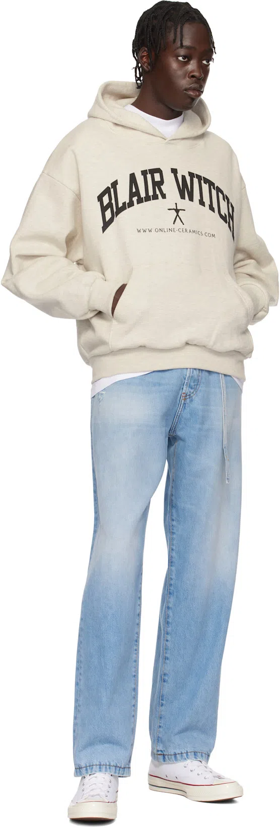 ACNE STUDIOS Blue Loose-fit 1991 Toj Jeans In 228 Light Blue