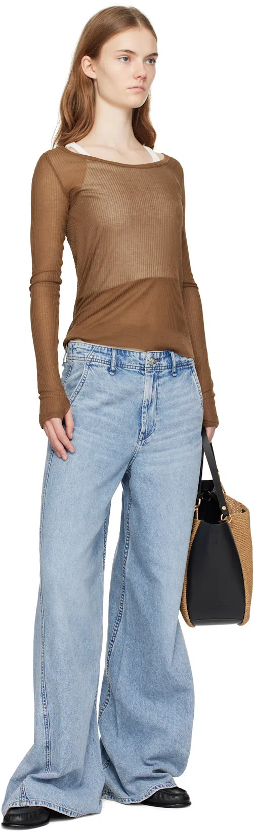 WARDROBE.NYC Off-white Hailey Bieber Edition Hb Ribbed Tank Top In Off White