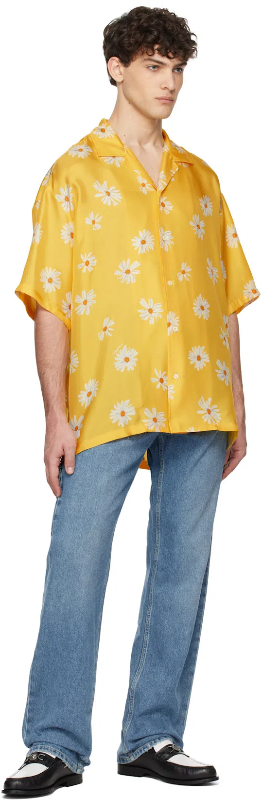 VERSACE Man Loafers Black Size 9 Calfskin In Multi