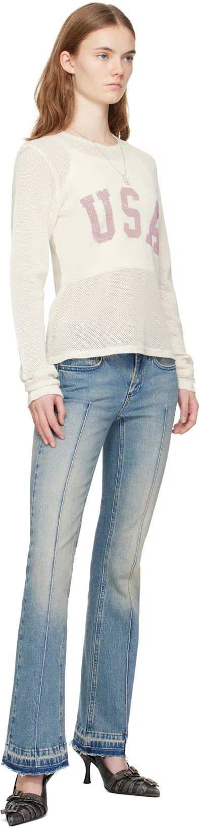 WARDROBE.NYC Off-white Hailey Bieber Edition Hb Ribbed Tank Top In Off White