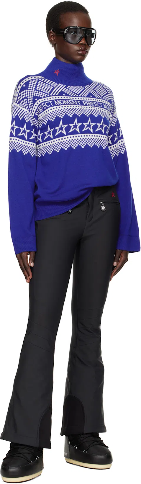 PERFECT MOMENT Aurora Flare Ski Pants In Black