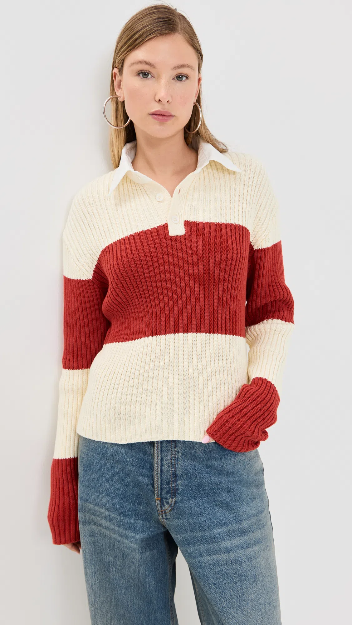 TORY BURCH Textured Pebble Bucket Bag With Gold Hardware