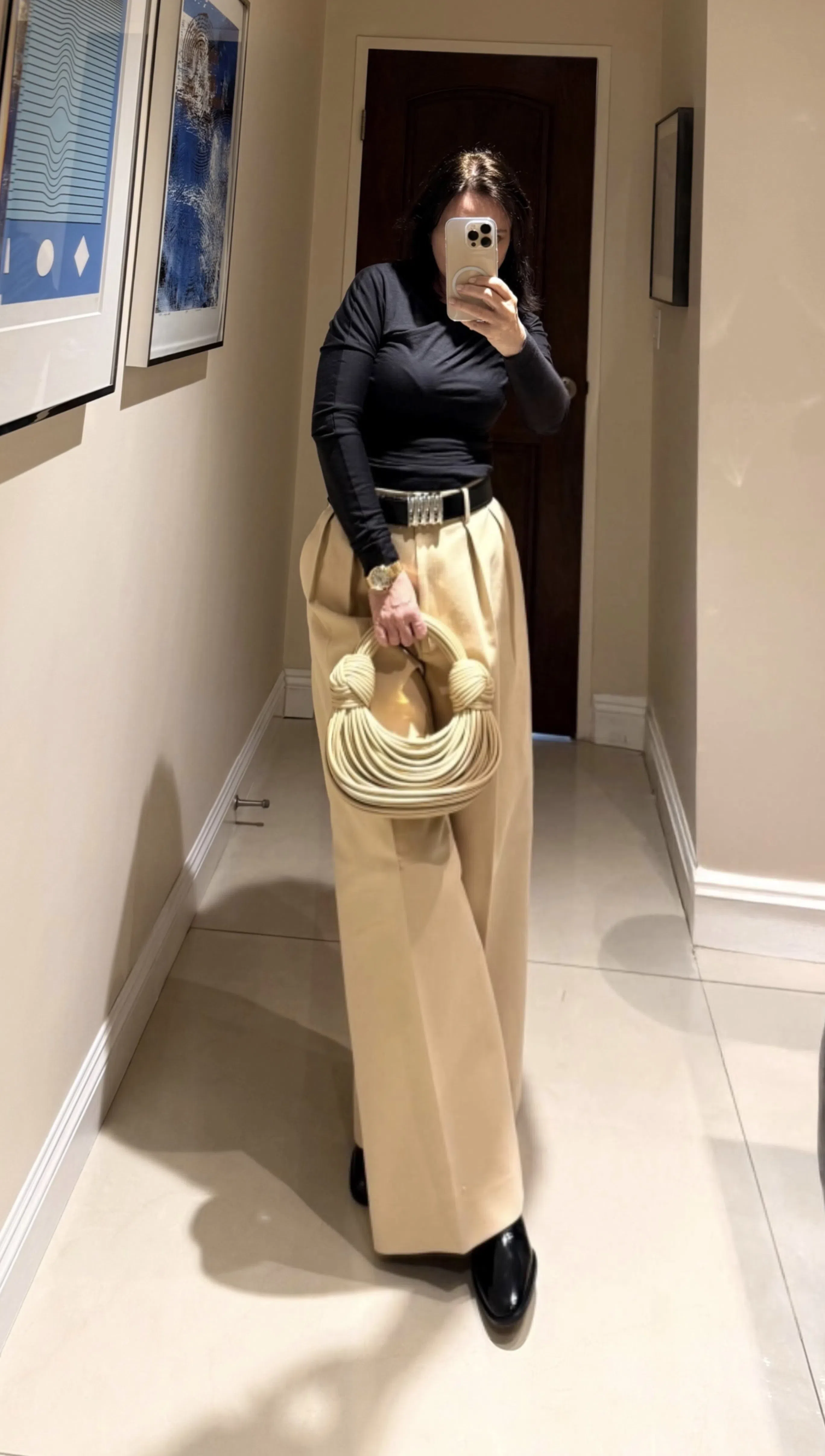 BOTTEGA VENETA 100mm Cha-cha Vinyl-heeled Mules In Black