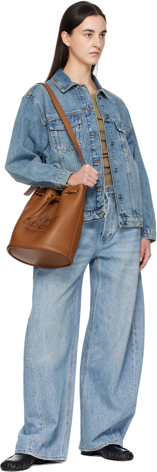 ANINE BING Rory Denim Jacket In Blue