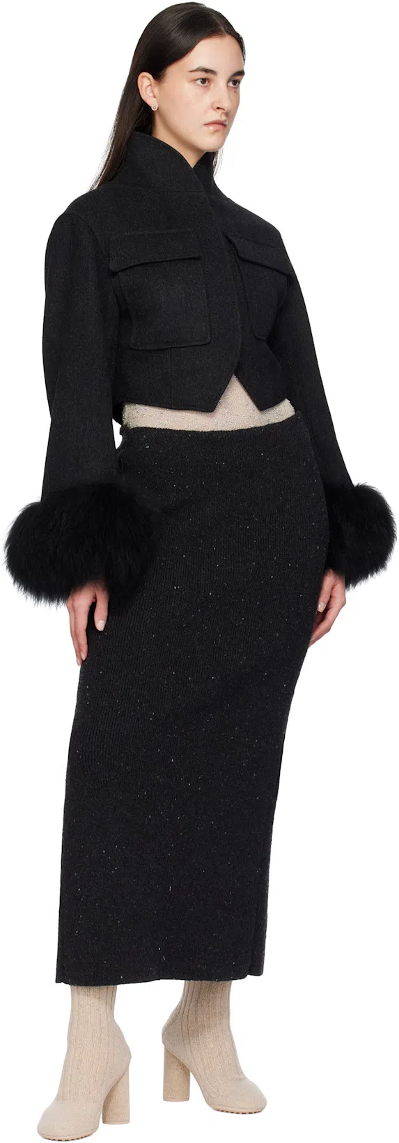 FERRAGAMO Gancini Earrings Gold-tone Finish Pearl Embellishments