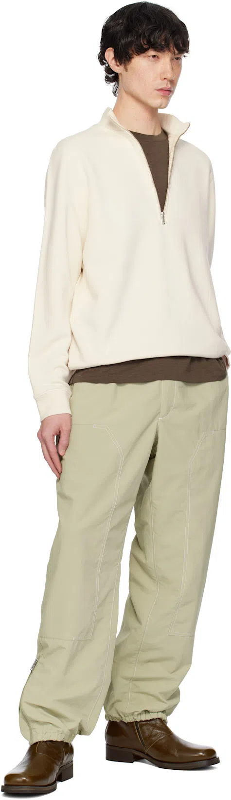 TOM FORD Slim-fit Lyocell And Cotton-blend Jersey T-shirt In Green