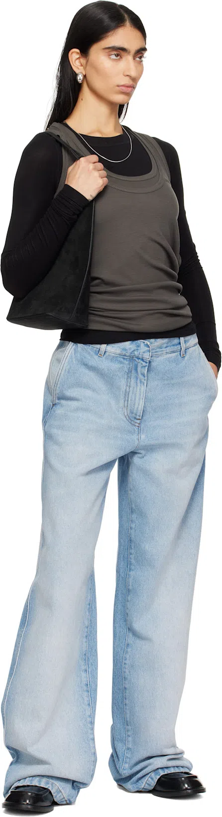 ACNE STUDIOS 25mm Bargot Leather Loafers In Black