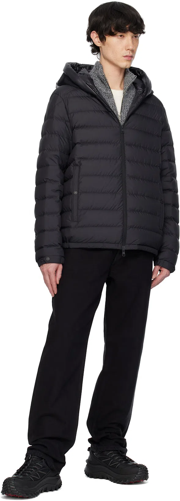 MONCLER Trailgrip Gtx Polyamide Sneakers Chunky Sole In Multi