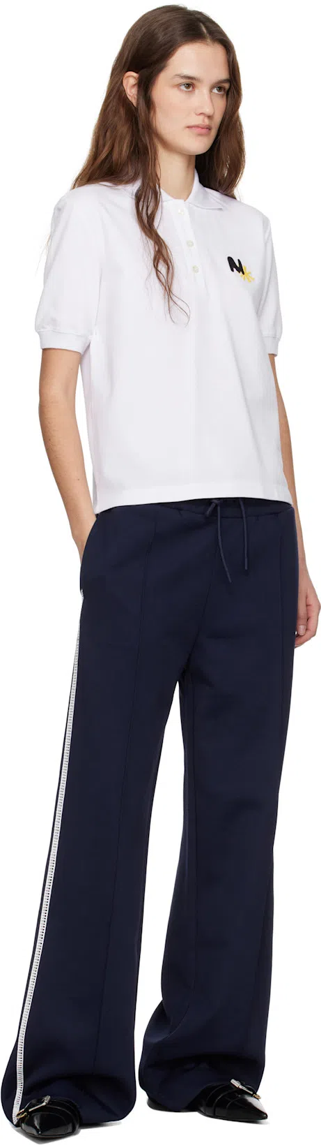 GIVENCHY Women Voyou Leather Slingback Flats In Animal Print