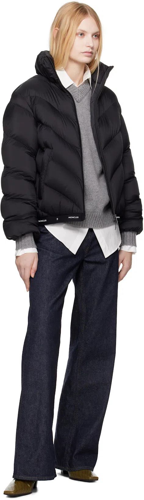 BOTTEGA VENETA Green Lewis Tall Boots In 3310 Olive Oil