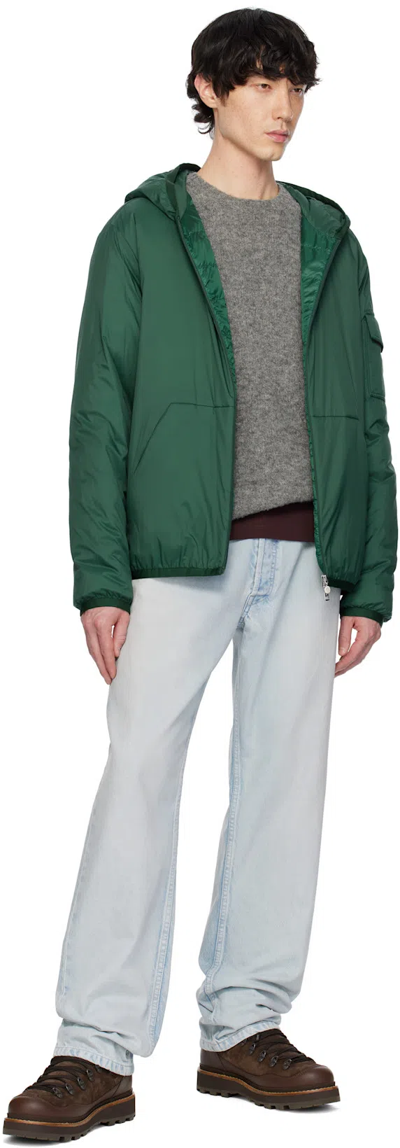 TOM FORD Cotton Blend Crew Neck T-shirt In Purple