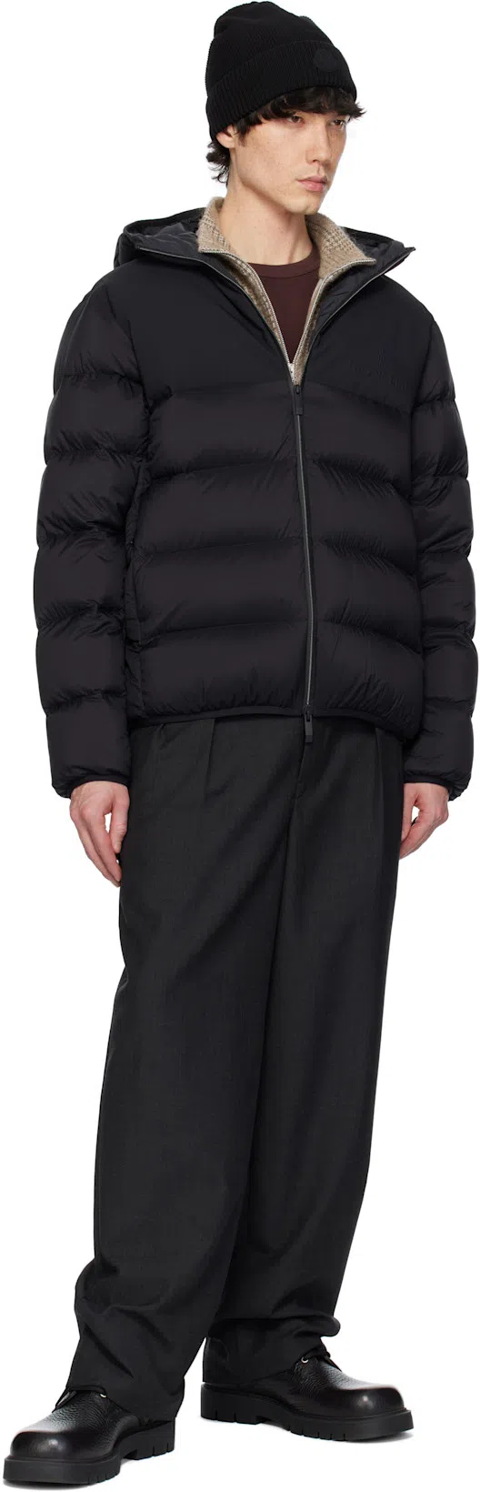 TOM FORD Cotton Blend Crew Neck T-shirt In Purple