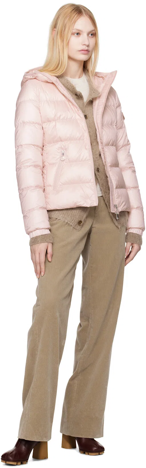 RIER Khaki Cotton Trousers In Yuta