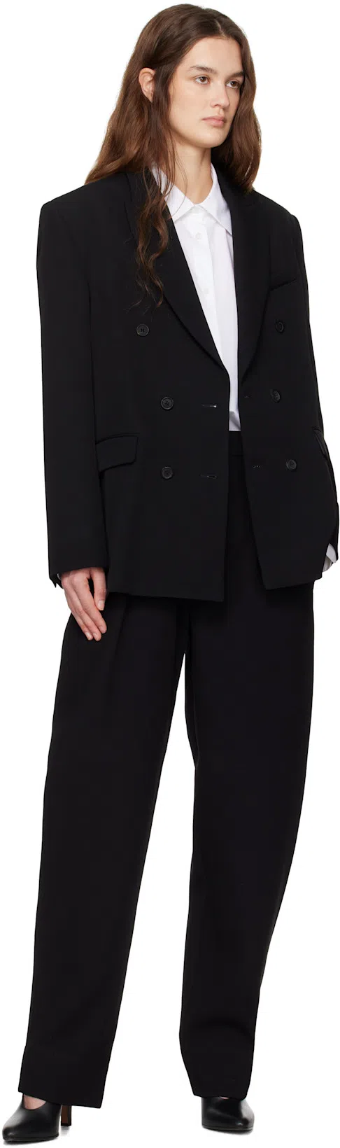 WARDROBE.NYC Black Hailey Bieber Edition Hb Trousers