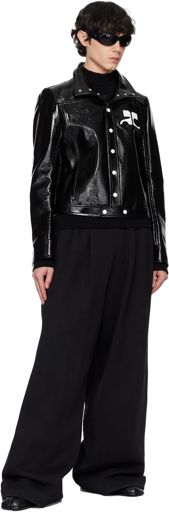 MAISON MARGIELA Vintage Leather Tabi Boots In Black