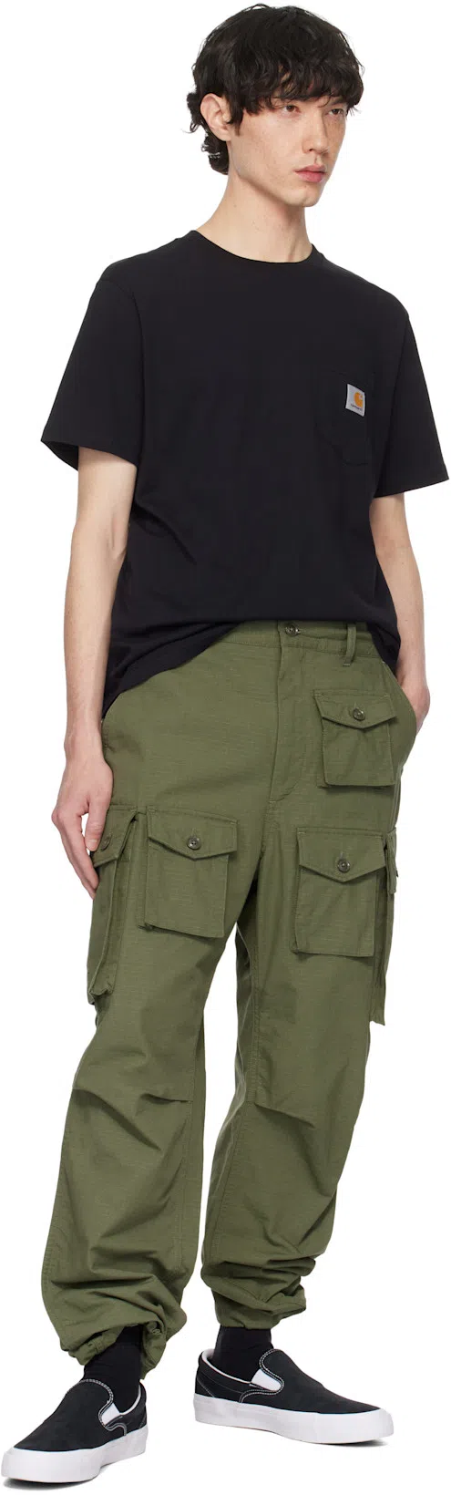 CARHARTT S/s Pocket T-shirt In Black