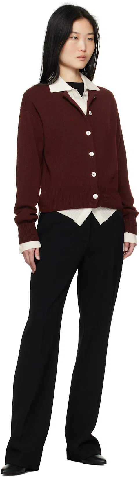 THE ROW Black Prudens Boots In Blk Black