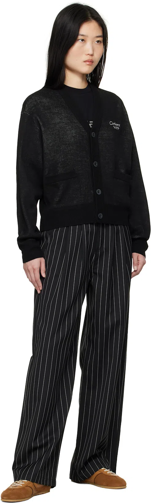 CARHARTT Belt Loop Track Pants In Black