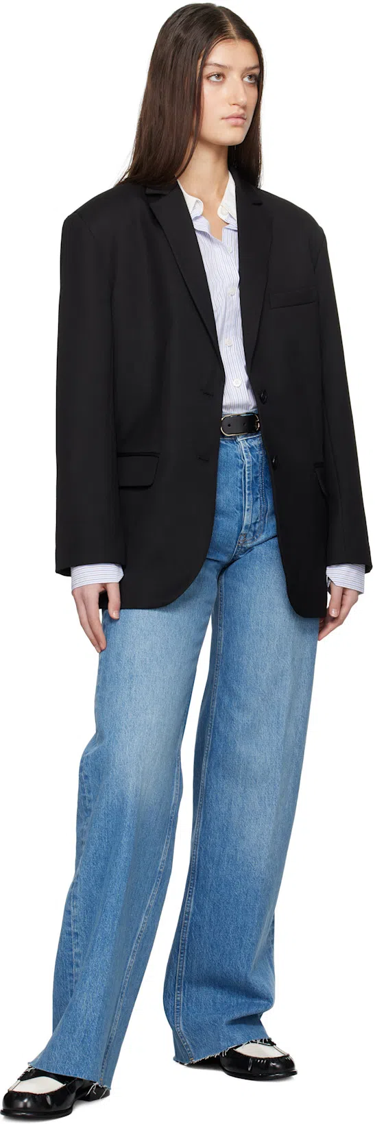 ANINE BING Women's Quinn Blazer Black