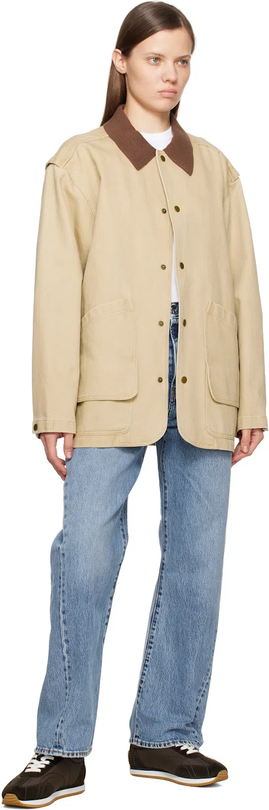 TOTÊME Minimalist Velvet Ballerinas In Black