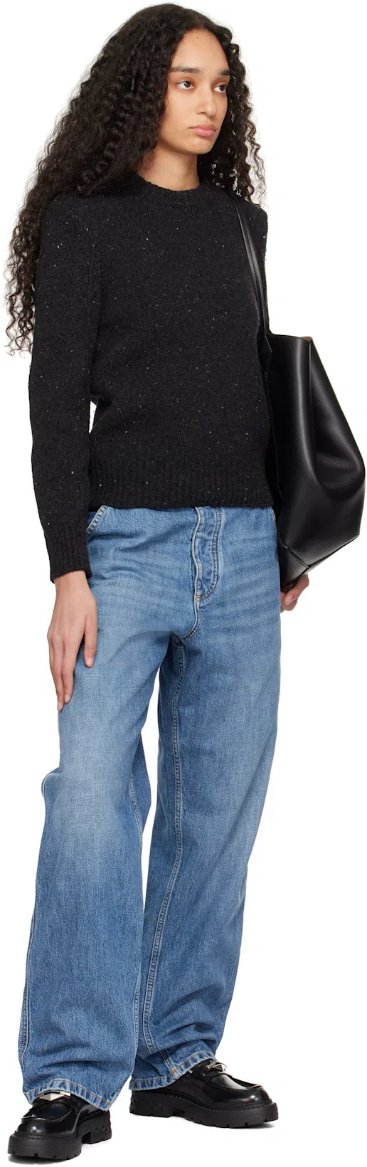 JIMMY CHOO Marlow Leather Loafers In In Black