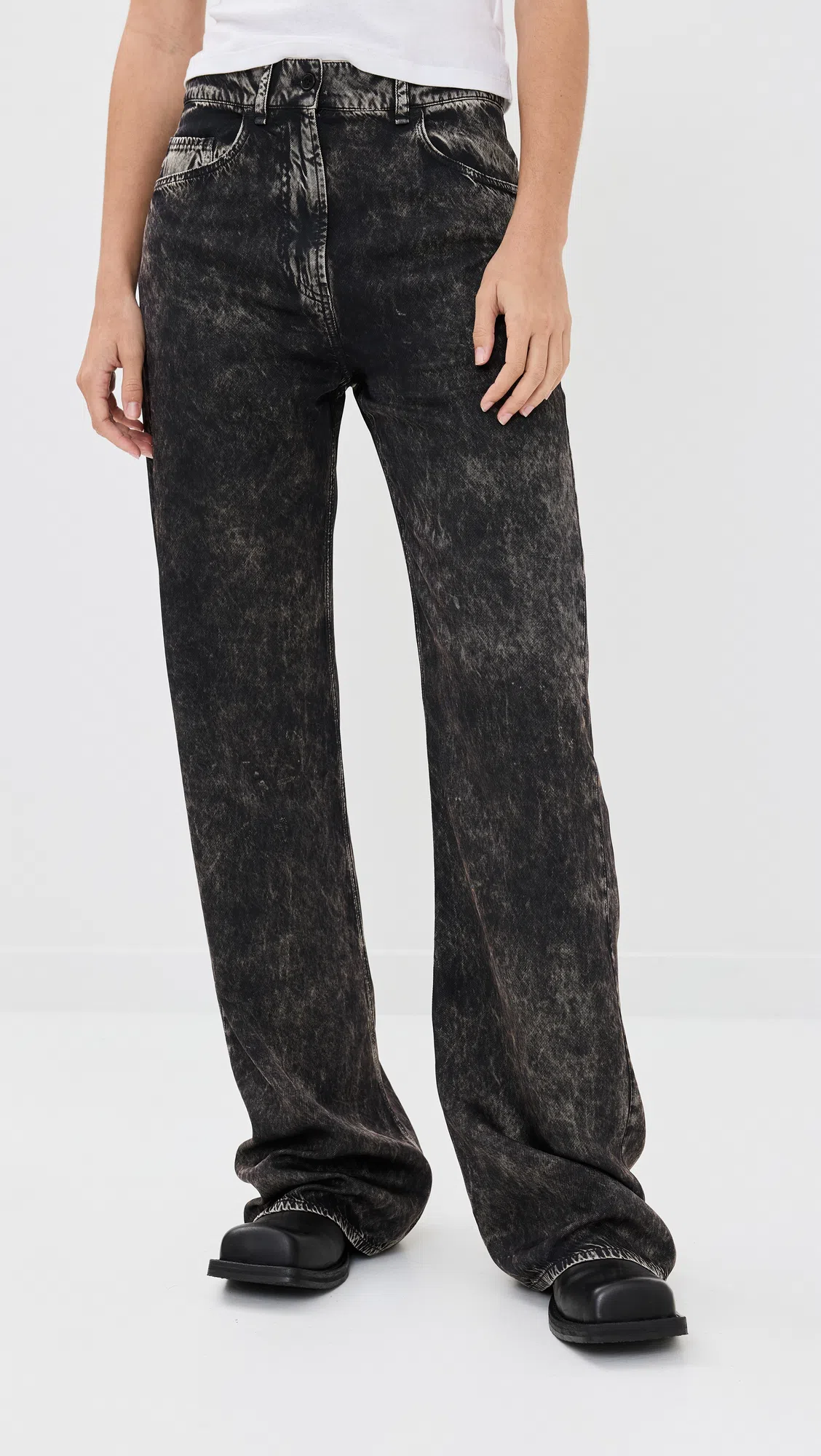 DIESEL 1dr Mirror Leather Shoulder Bag In Silver