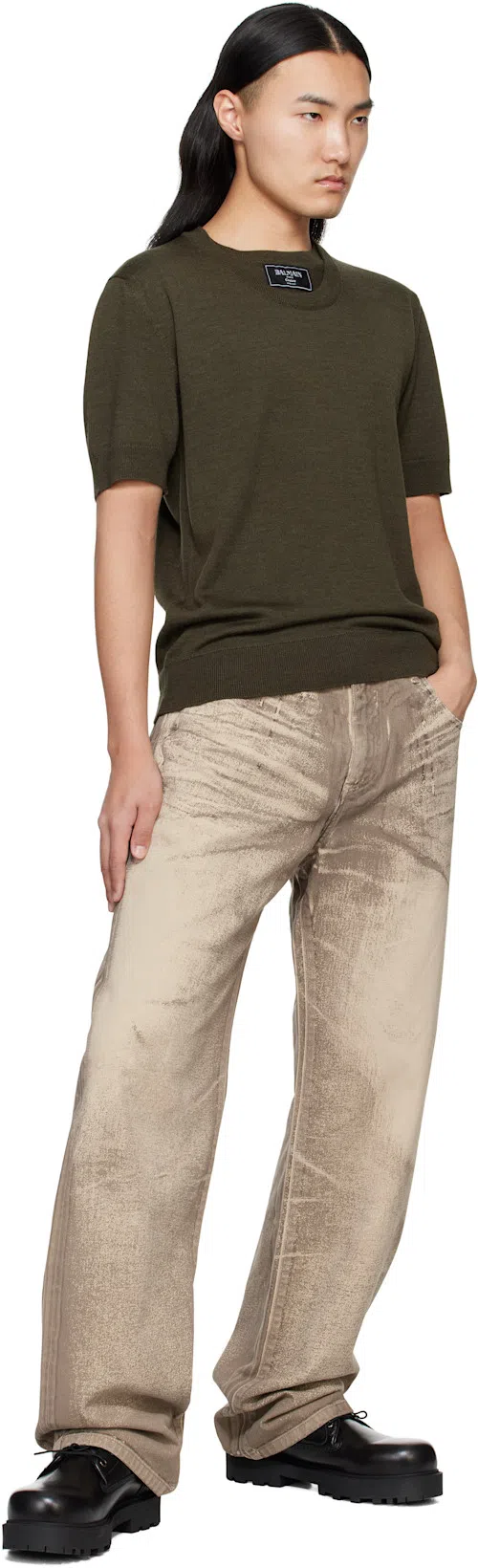 GIVENCHY Black Leather Chelsea Boots In 001-black