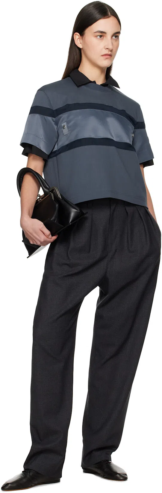 THE ROW Woman Lace-up Shoes Black Size 7.5 Leather